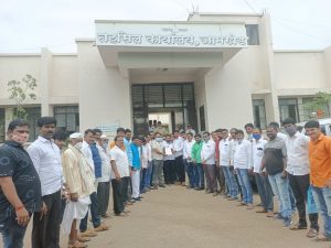 Jamkhed BJP protests Mahavikas Aghadi government over OBC reservation