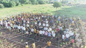 Karjat Jamkhed constituency | rohit pawar and ram shinde came together at the same event in Karjat - Jamkhed constituency