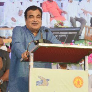 Development of Ahmednagar through Green Field Expressway Three big announcements made by Union Minister Nitin Gadkari Karjat Jamkhed will benefit a lot