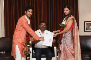 Jitendra Awhad daughter Natasha Awhad marriage