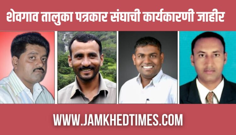 Executive of Shevgaon Taluka Press Association announced