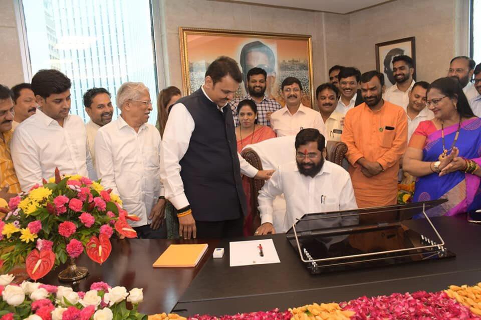 Chief Minister Eknath Shinde took charge, new cabinet of the Shinde government will have 38 faces