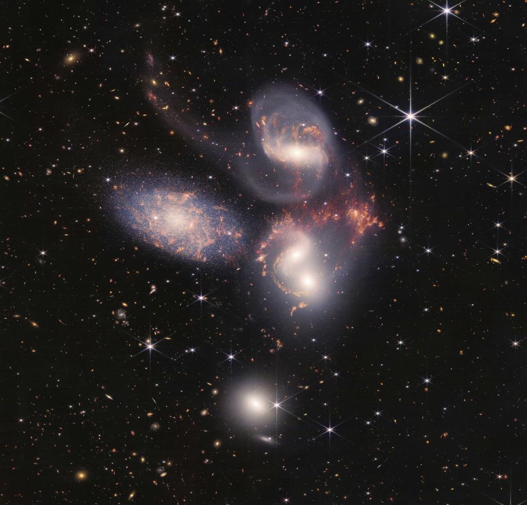 NASA released photos of universe taken by James Webb Telescope