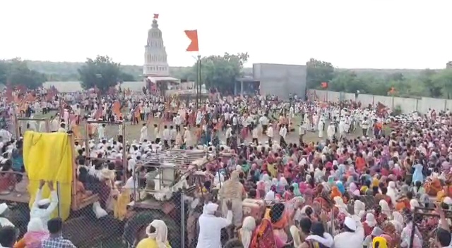 first arena ceremony of Saint Vamanbhau maharaj Dindi was held in Jamadarwadi