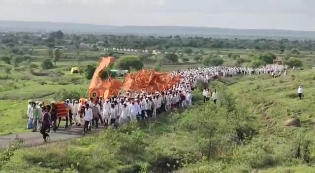 first arena ceremony of Saint Vamanbhau maharaj Dindi was held in Jamadarwadi