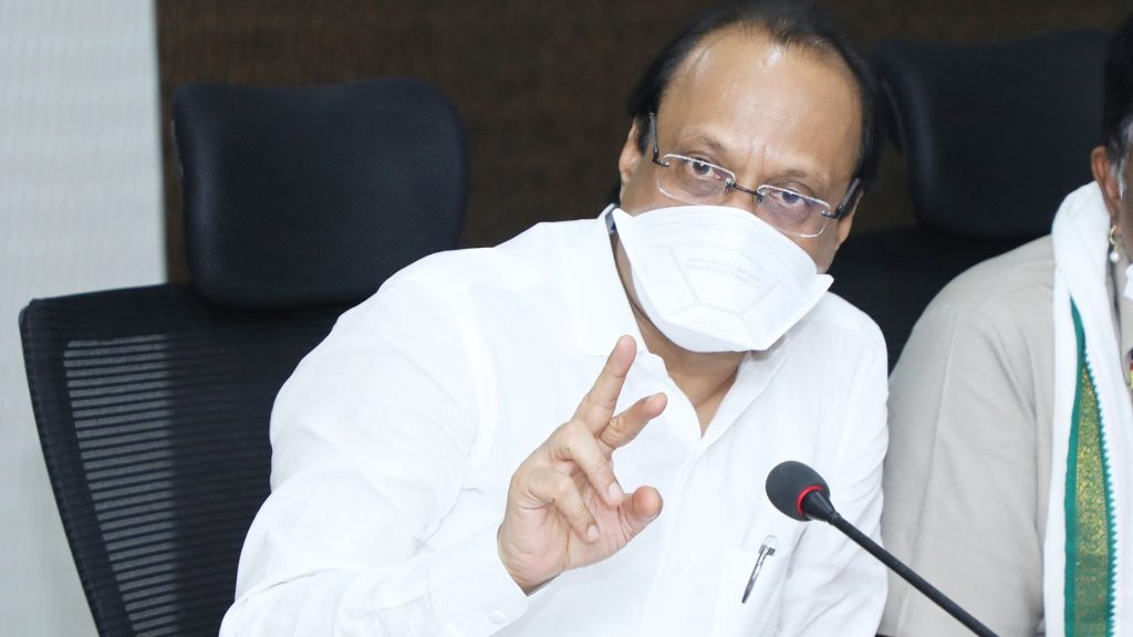Angry Ajit Pawar's lashing out, reprimanded the ruling MLAs