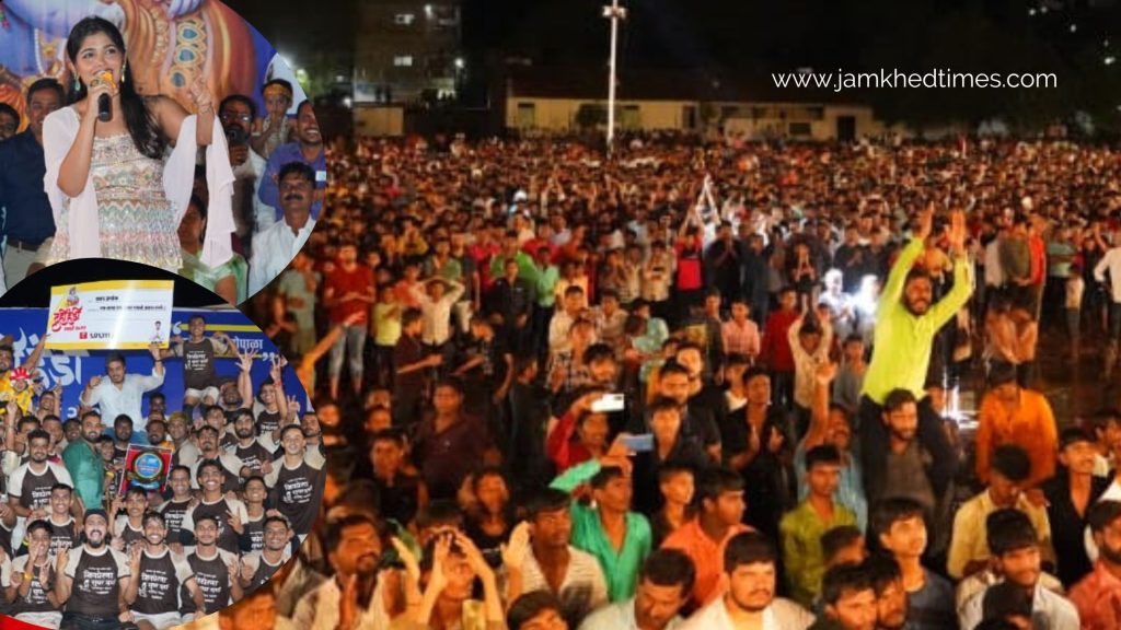 Kalamboli Govinda team from Navi Mumbai won the Jamkhed Dahi Handi competition