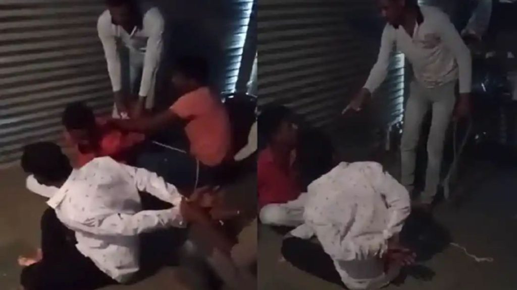 Shocking,Inhuman beating of laborers by tying their hands and feet, the incident in Solapur shook Maharashtra,Laborers brutally beaten in Bhutashte village of Madha taluka