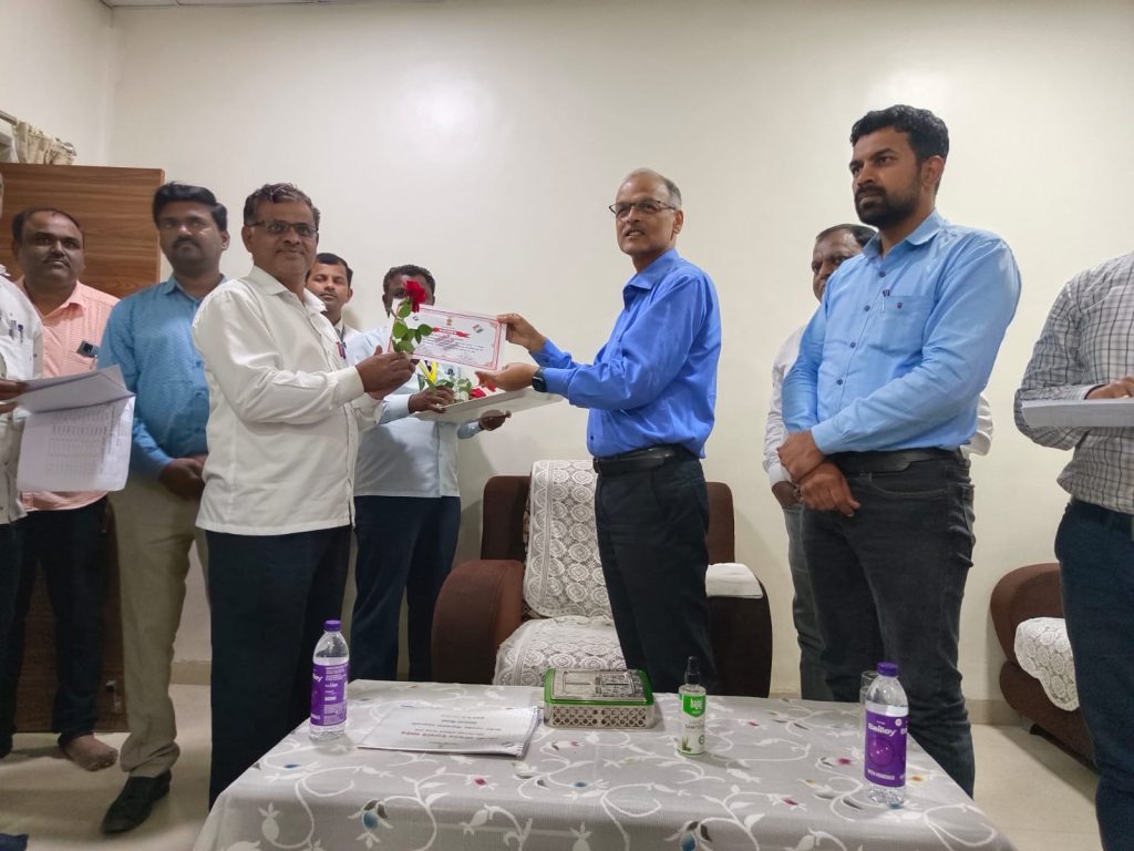 20 BLO in Karjat Jamkhed honored, Electoral Roll will be clean and healthy - Chief Electoral Officer Shrikant Deshpande