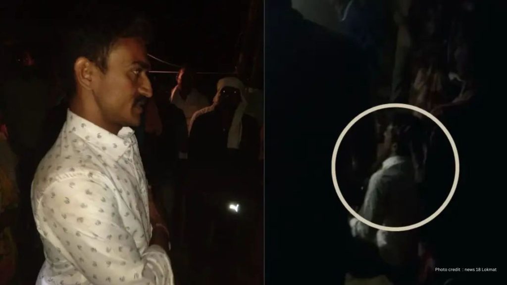 Akola news,The truth of the youth's tirade case came to light as soon as the police showed up