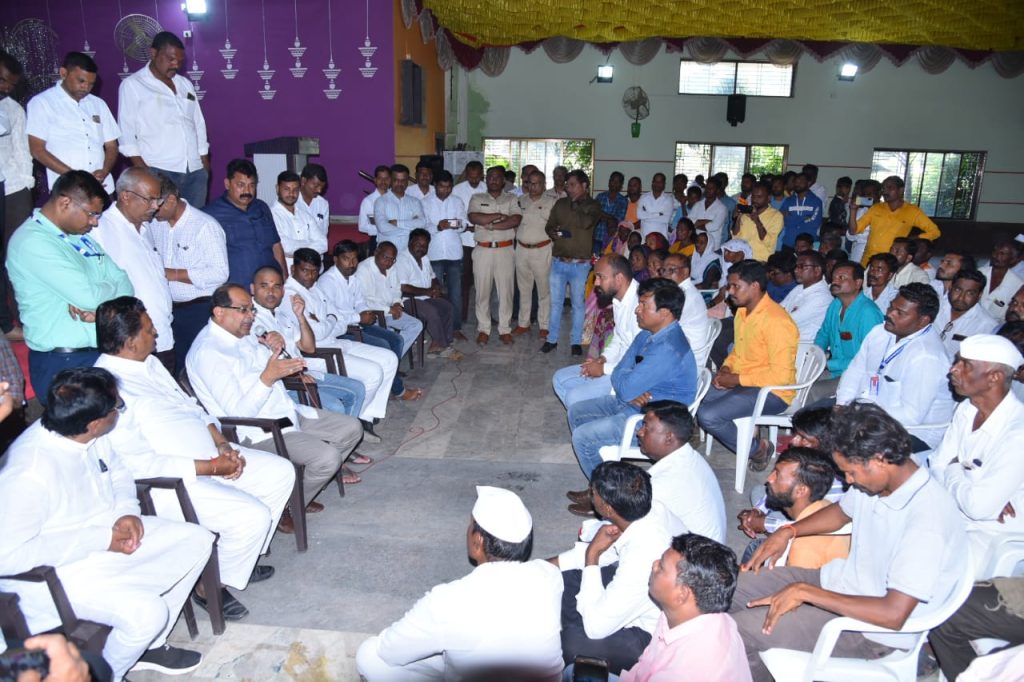 In case of death of four children Vikhe-Patals gave important orders, families of the deceased announced aid of 11 lakhs each, Sangamner news, Khandarmalwadi incident