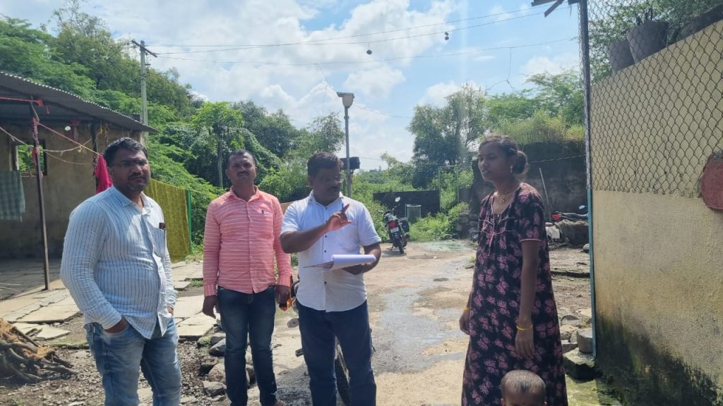 Joint Panchnama of the damage due to heavy rain in Jamkhed taluka has been launched by Agriculture and Revenue Department, see the overview of the damaged area in the photo
