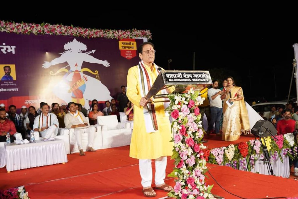 Exclusive moments from Maharashtra's biggest Ravan Dahan Sohla, kharda ravan dahan sohla 2022, rohit pawar news today 