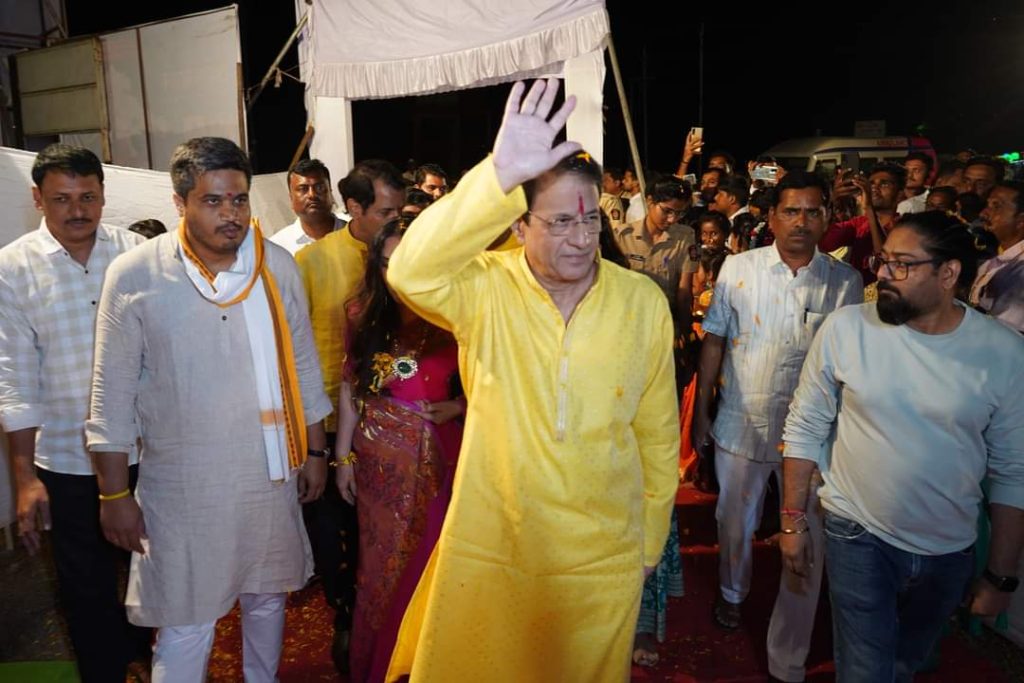 Exclusive moments from Maharashtra's biggest Ravan Dahan Sohla, kharda ravan dahan sohla 2022, rohit pawar news today 