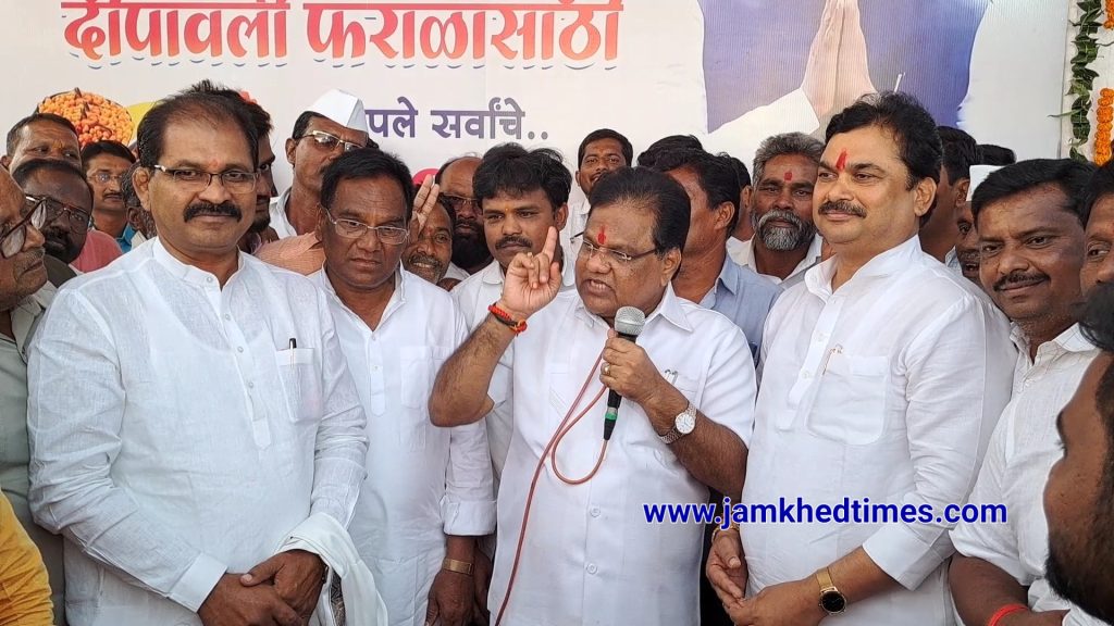 Minister Tanaji Sawat raised the bar for 2024 elections, said 2024 constituency should be cleared, people are looking to MLA Ram Shinde, it will be Tanaji Sawant who will take the first blow in the chest