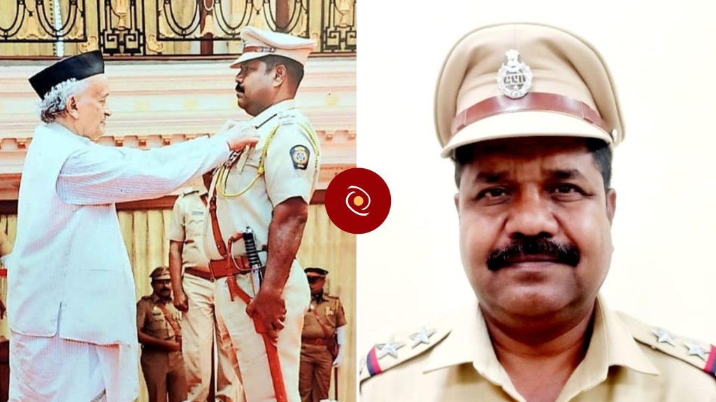 Sub-Inspector of Police Rauf Shaikh son of Jamkhed honored with President's Medal