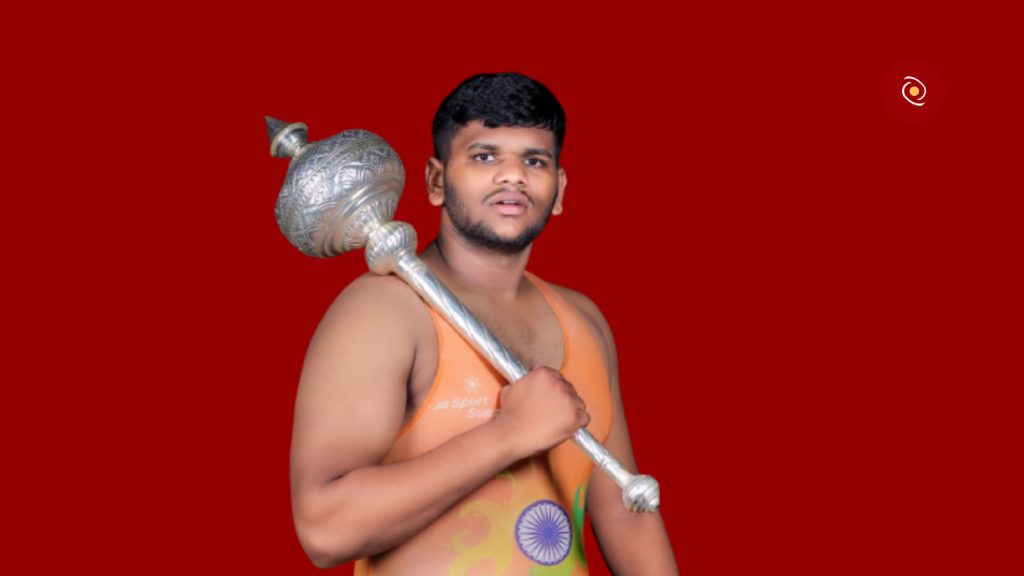 Jawala, Wrestler Rohit Awhad became the champion of Man Abhiman Kesari, jawala news, 