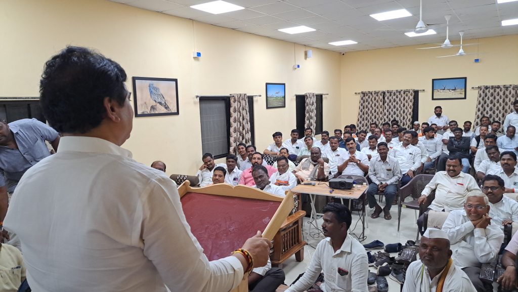 Karjat Bazar Samiti elections will not be influenced by any leader, candidates who have the ability to be elected should be nominated - MLA Ram Shinde