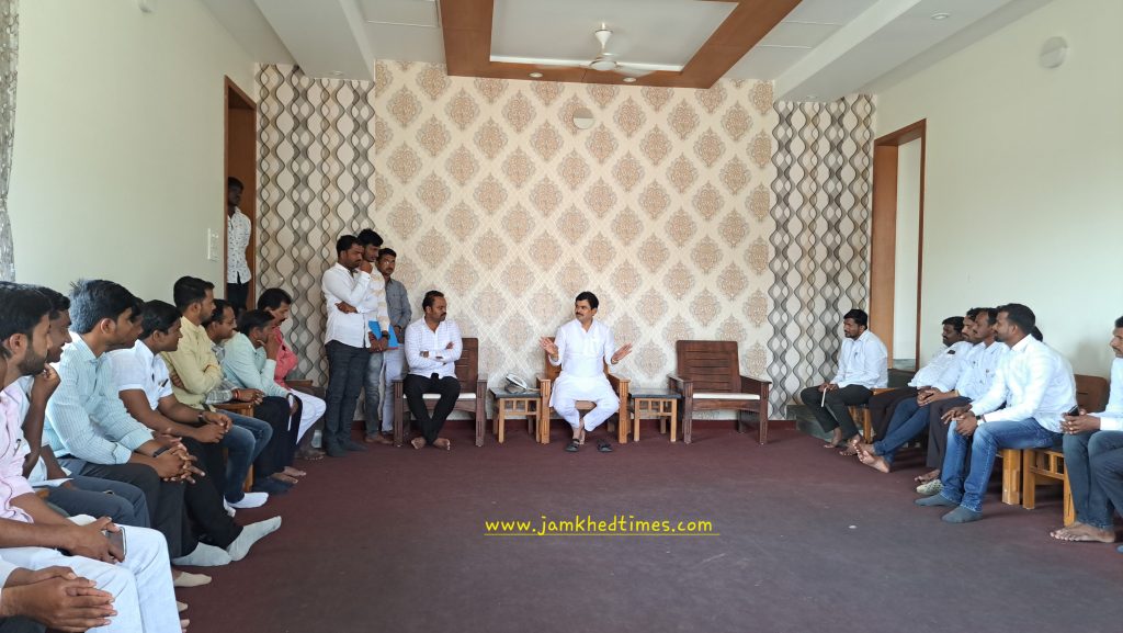 BJP is ready for Jamkhed Bazar Committee Election, planning meeting was held in Chondi, strong candidate will be given in election - MLA Ram Shinde