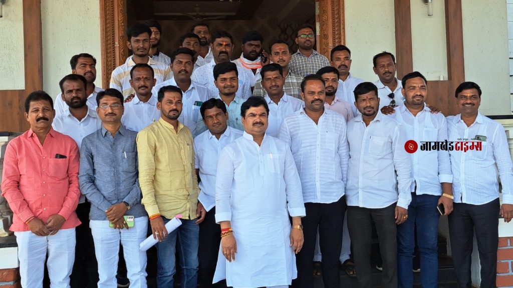 BJP is ready for Jamkhed Bazar Committee Election, planning meeting was held in Chondi, strong candidate will be given in election - MLA Ram Shinde