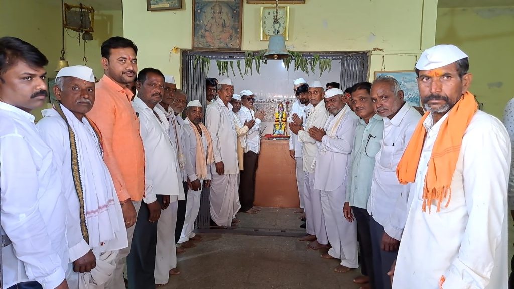 Janaseva Gram Vikas Panel celebrated Sunday, Rajurikar united with Vaishali Subhash Kaldate, rajuri Gram Panchayat Election 2022,