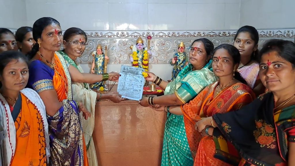 Janaseva Gram Vikas Panel celebrated Sunday, Rajurikar united with Vaishali Subhash Kaldate, rajuri Gram Panchayat Election 2022,