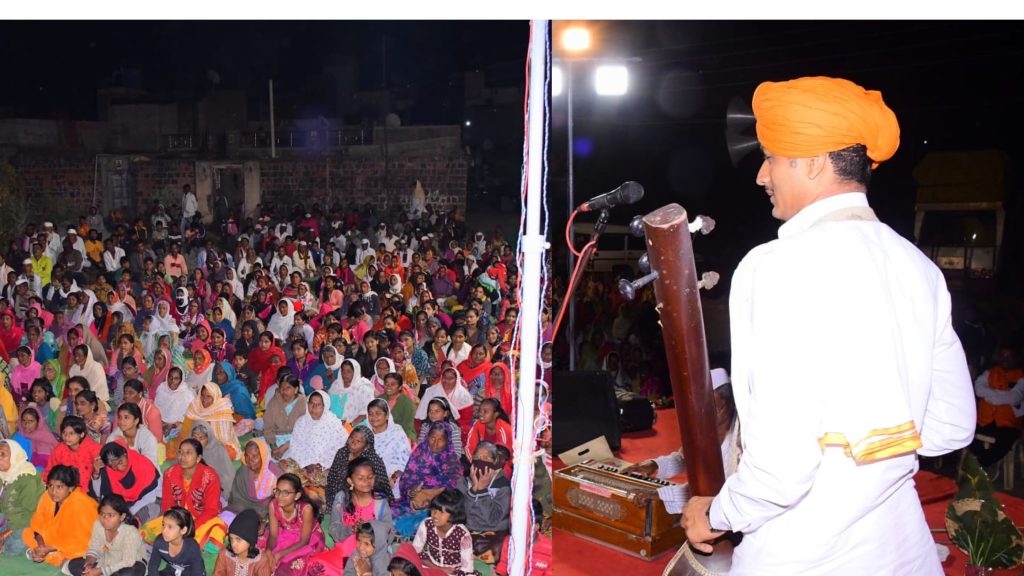 Stand firm with Prashant Shinde, who does social service sincerely round the clock - Dnyaneshwar Mauli Pathade Maharaj