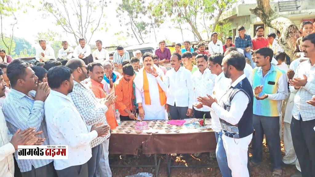 Distribution of educational materials to 300 students on initiative of Hattrick Sarpanch Maharudra Maharanwar in dhamangaon