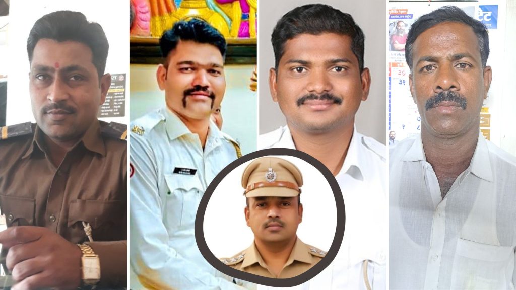Strong performance of Jamkhed Traffic Department under leadership of Police Inspector Sambhajirao Gaikwad, 29 lakh fines were collected during the year 2022,
