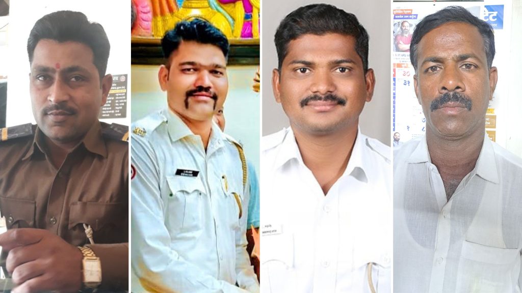 Strong performance of Jamkhed Traffic Department under leadership of Police Inspector Sambhajirao Gaikwad, 29 lakh fines were collected during the year 2022,