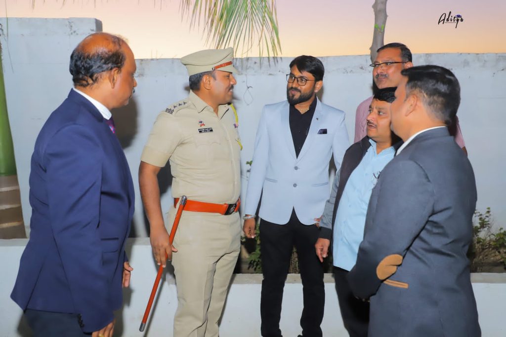Every student should have the feeling that Teachers are, therefore we are - DYSP Annasaheb Jadhav, Jamkhed Kalika Podar Learn School Snehasamelan 2023,