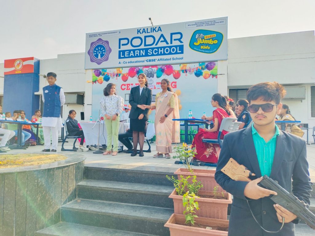 Kalika Podar Learn School conducted parliamentary functions, students became ministers MPs secretaries