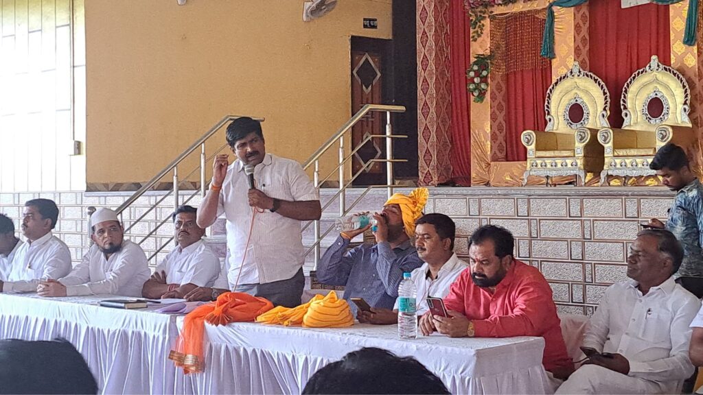 Carry out the booth empowerment campaign in Jamkhed taluka with vigor - BJP District President Arun Munde, booth empowerment review meeting was held enthusiastically in Jamkhed