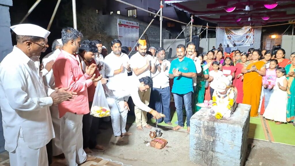Funds for the development of Shree Shailyamlikarjuna temple premises will not be allowed to fall - MLA Ram Shinde