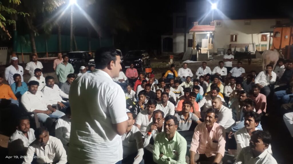 biggest breaking news in Jamkhed Politics , finally decided Social activist Prof. Sachin Gaiwal took big political decision,