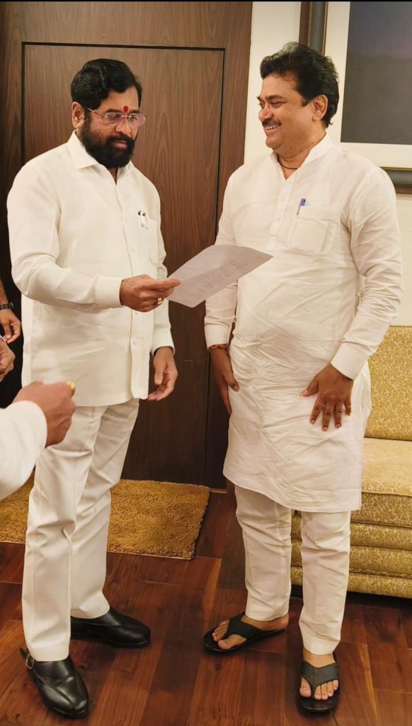 MLA Pra Ram Shinde met Chief Minister Eknath Shinde, what was the reason for the meeting? Read in detail