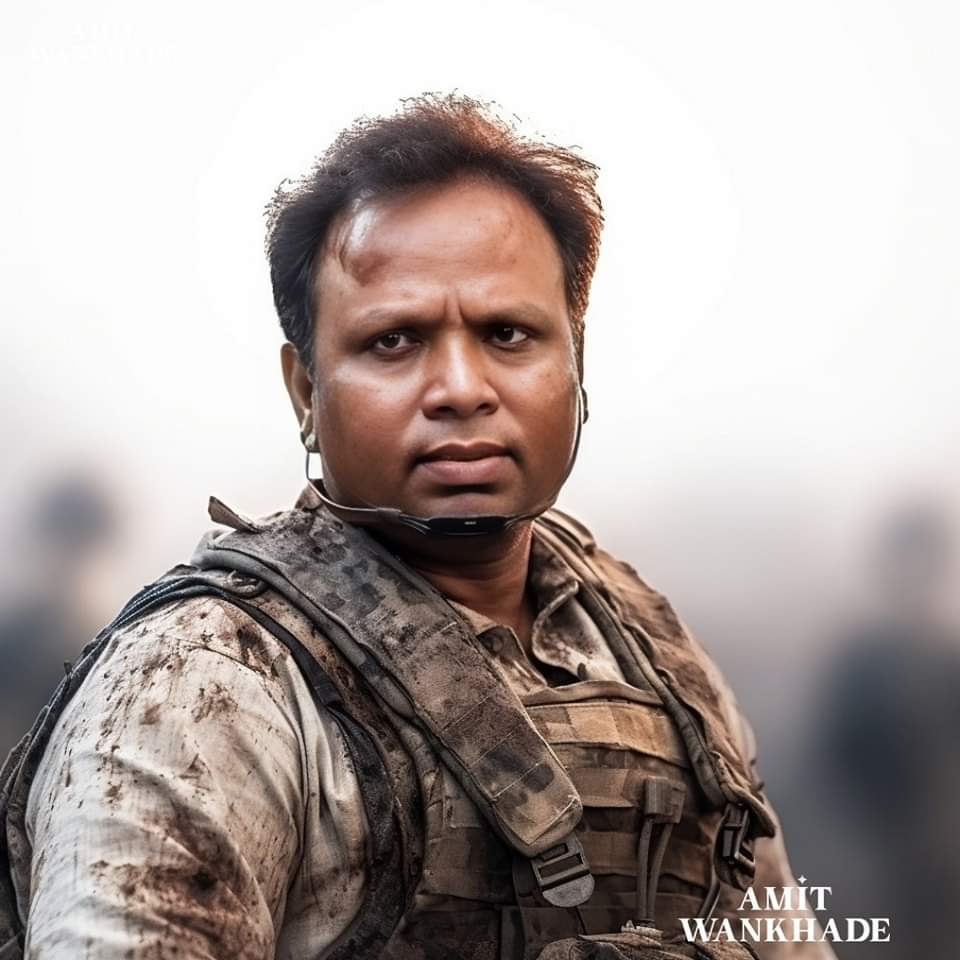 Maximum of AI Army look of BJP leaders, Devabhau's look is amazing, how do Udayanraje, Pankajatai, Danve Patil look like? See photo, Amit wankhede latest news,