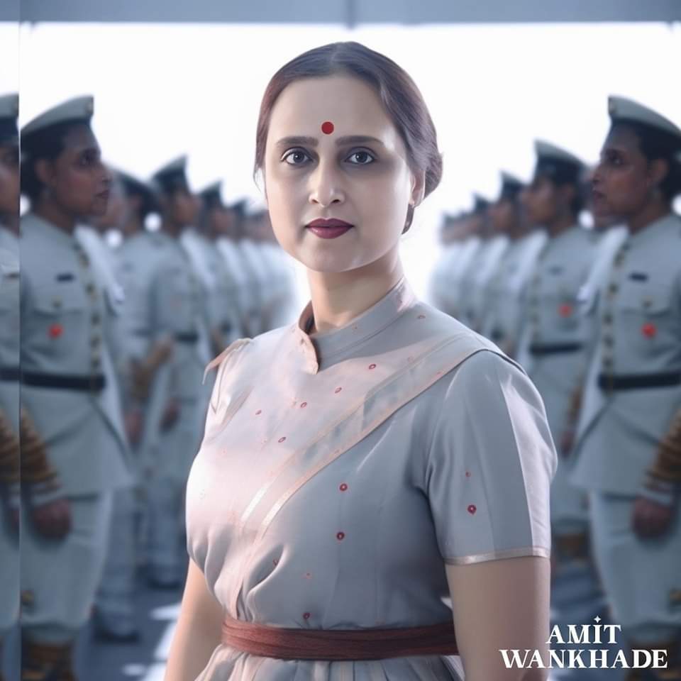 Maximum of AI Army look of BJP leaders, Devabhau's look is amazing, how do Udayanraje, Pankajatai, Danve Patil look like? See photo, Amit wankhede latest news,