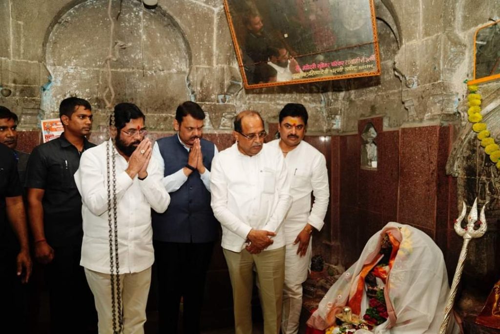 Devendra Fadnavis's support to MLA Ram Shinde's demand and Chief Minister Eknath Shinde's big announcement, Punyashlok Ahilya Devi Holkar Jayanti 2023