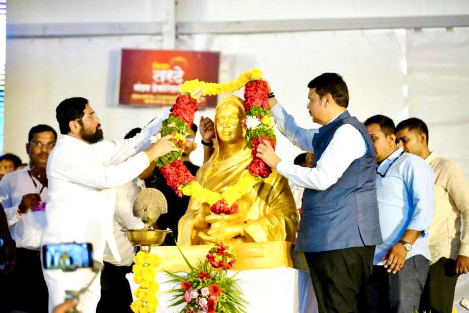 Devendra Fadnavis's support to MLA Ram Shinde's demand and Chief Minister Eknath Shinde's big announcement, Punyashlok Ahilya Devi Holkar Jayanti 2023