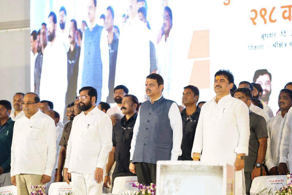 Devendra Fadnavis's support to MLA Ram Shinde's demand and Chief Minister Eknath Shinde's big announcement, Punyashlok Ahilya Devi Holkar Jayanti 2023