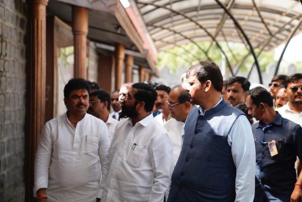 Devendra Fadnavis's support to MLA Ram Shinde's demand and Chief Minister Eknath Shinde's big announcement, Punyashlok Ahilya Devi Holkar Jayanti 2023
