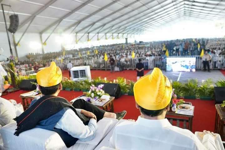 Devendra Fadnavis's support to MLA Ram Shinde's demand and Chief Minister Eknath Shinde's big announcement, Punyashlok Ahilya Devi Holkar Jayanti 2023