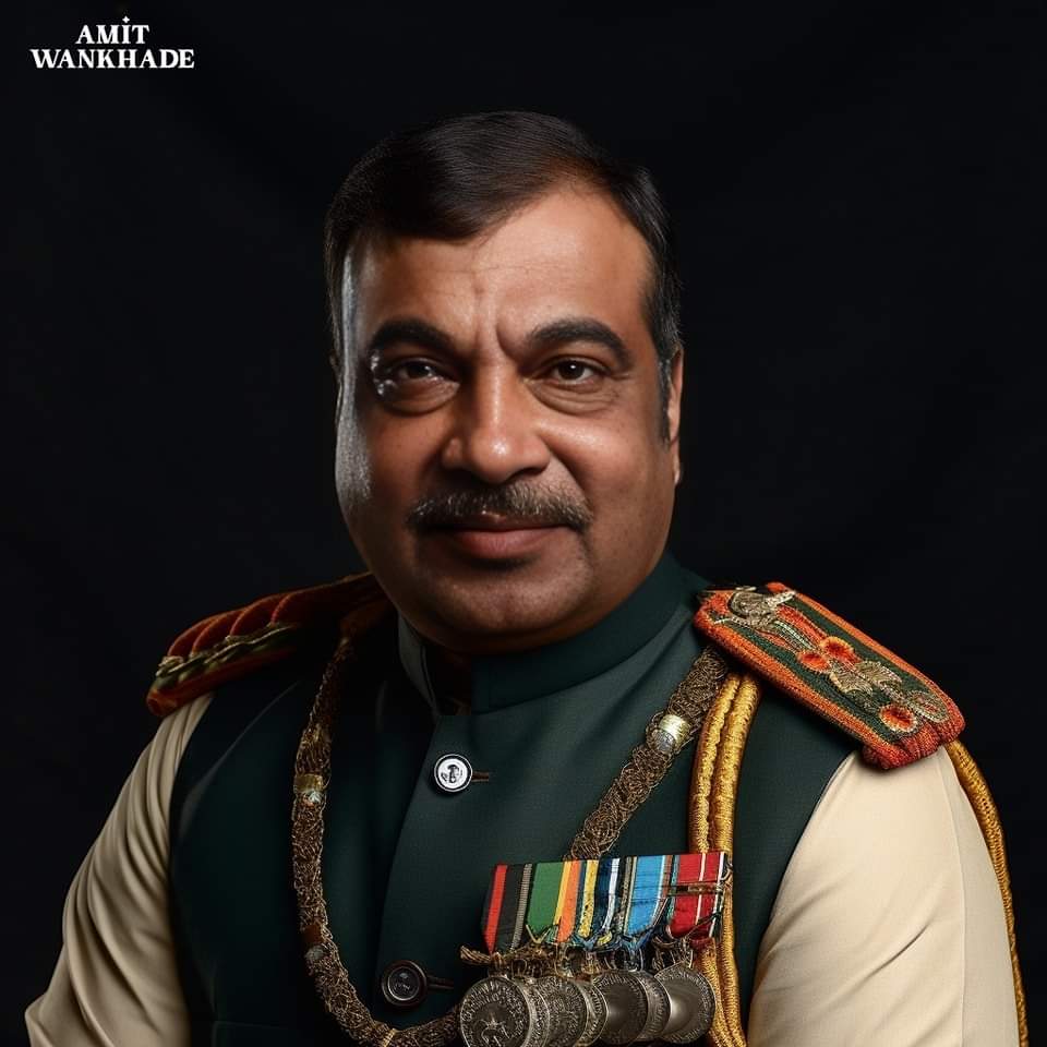 Maximum of AI Army look of BJP leaders, Devabhau's look is amazing, how do Udayanraje, Pankajatai, Danve Patil look like? See photo, Amit wankhede latest news,