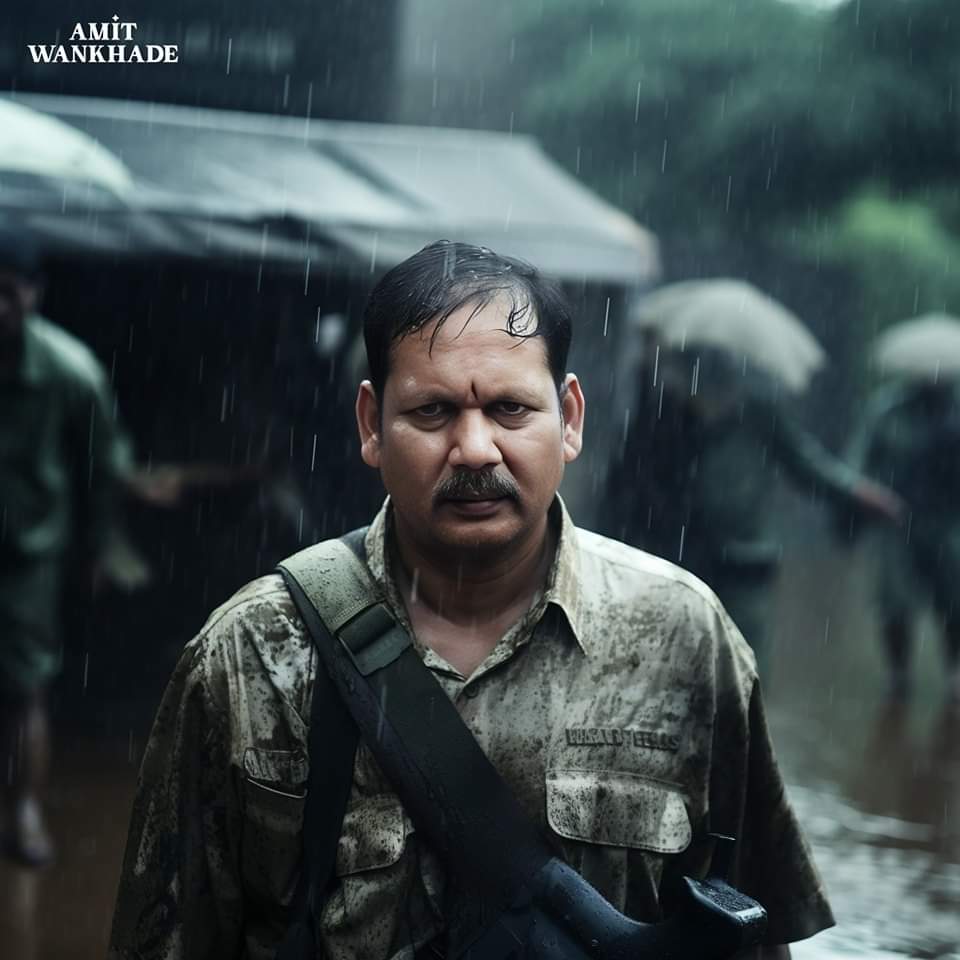 Maximum of AI Army look of BJP leaders, Devabhau's look is amazing, how do Udayanraje, Pankajatai, Danve Patil look like? See photo, Amit wankhede latest news,