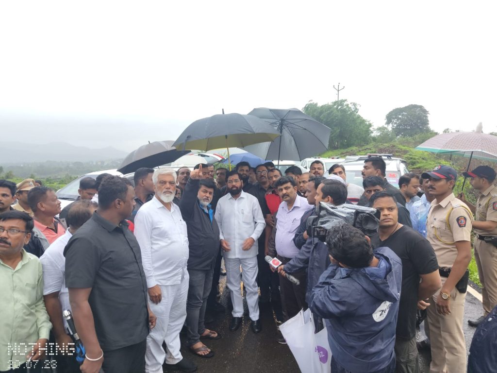 Big news, Irshalwadi - Irshalgad Landslide accident 6 people died, 80 people were rescued, 5 lakhs were given to the heirs of the deceased, Chief Minister Eknath Shinde announced, Raigad Khalapur irshalwadi Irshalgad Landslide Latest NEWS