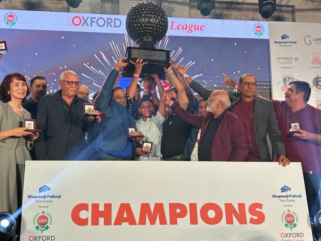 AK Pune Lines Team Winner of prestigious Oxford Golf League in india, pune latest news