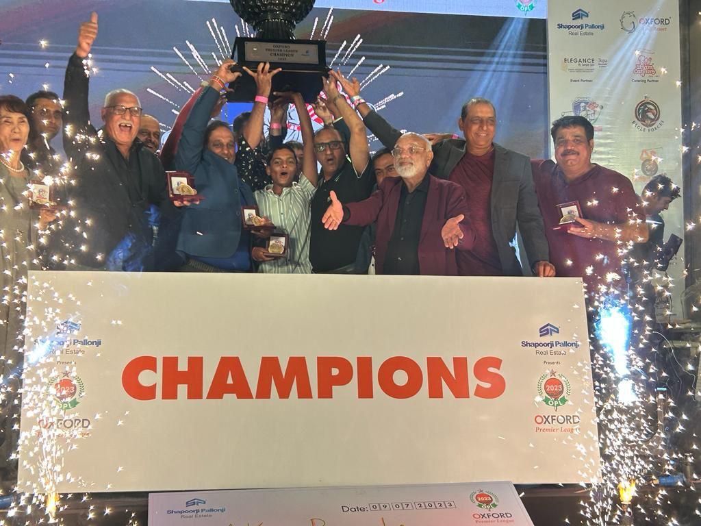 AK Pune Lines Team Winner of prestigious Oxford Golf League in india, pune latest news