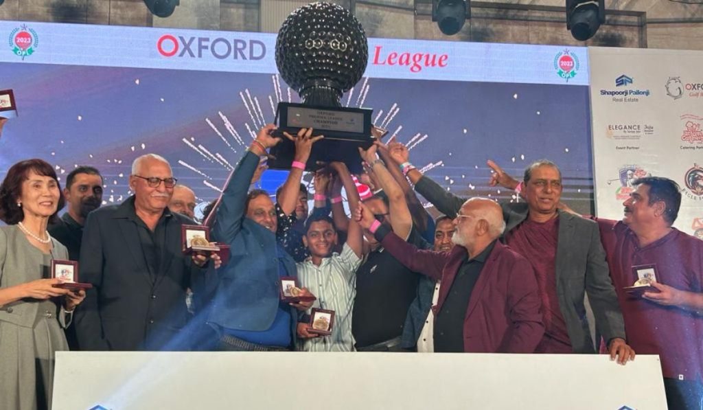 AK Pune Lines Team Winner of prestigious Oxford Golf League in india, pune latest news