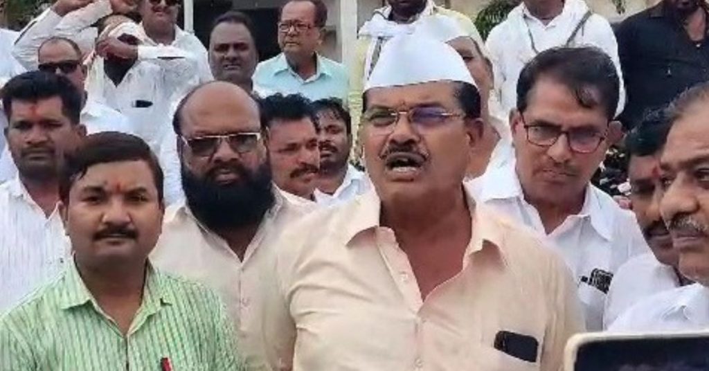 Karjat Jamkhed MIDC news, MIDC is brought to Karjat Jamkhed they can only bring MLA Ram Shinde - Ambadas Pisal